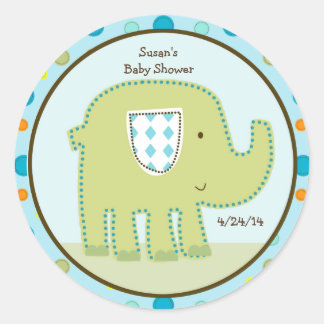 Adesivos de elefante gangue/Cupcakes