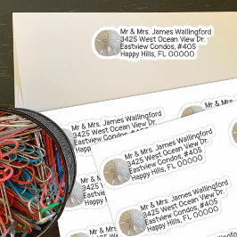 Adesivos de Endereço de Devolução em Formato de Dó