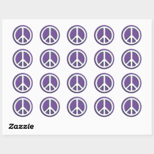 Adesivos de envelope de signo de paz