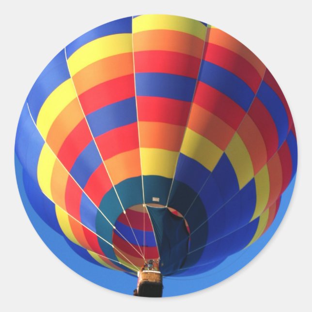 Adesivos de envelopes de ar quente (Frente)