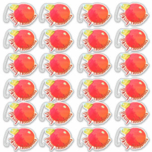 Adesivos de Envelopes de Cartão de Natal 24 Peça