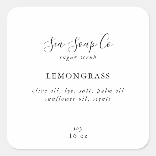 Adesivos de Esfoliante de Açúcar (Frente)