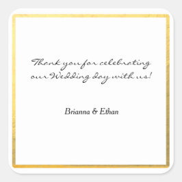 Adesivos de Etiquetas para Lembranças de Casamento