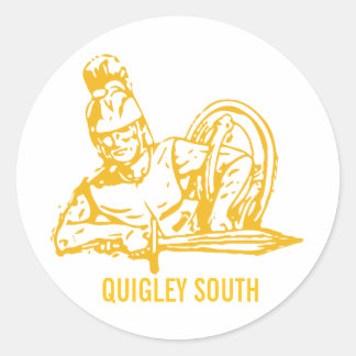 ADESIVOS DE EX-ALUNOS DO QUIGLEY SOUTH SPARTANS