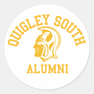 ADESIVOS DE EX-ALUNOS DO QUIGLEY SOUTH SPARTANS 