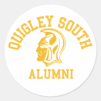 ADESIVOS DE EX-ALUNOS DO QUIGLEY SOUTH SPARTANS
