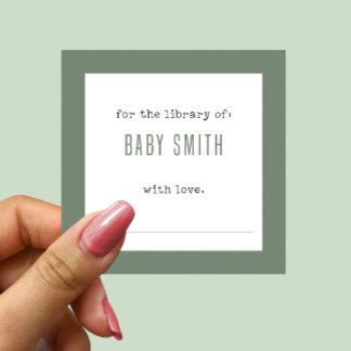 Adesivos de Ex-Libris Personalizados