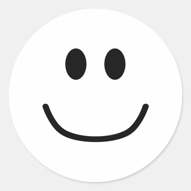 Adesivos de Expressão Sorridentes 0002 (Cor Person (Frente)