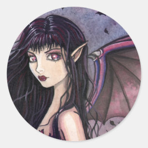 Adesivos de Fada Vampira Menina Morcego