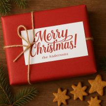 Adesivos de Fantasia de Natal Moderno Feliz