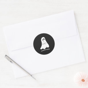 Adesivos de Fantasma Sarcástico – Você Nunca Me Vê
