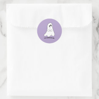 Adesivos de Fantasma Sarcástico – Você Nunca Me Vê