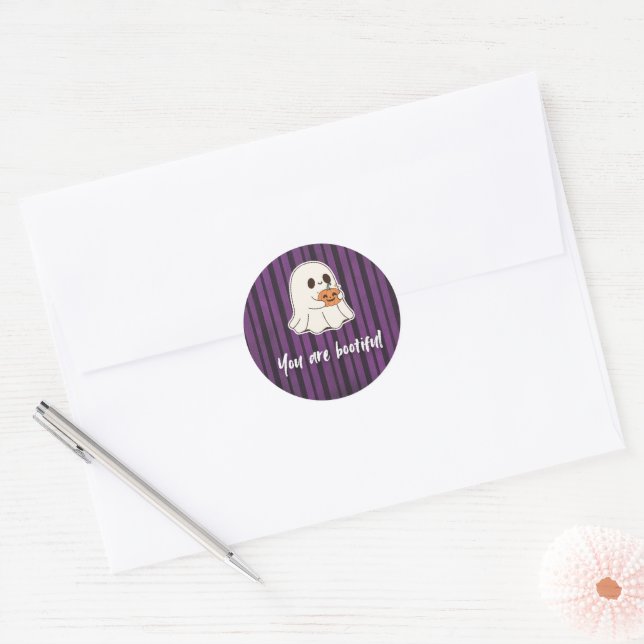 Adesivos de Fantasma Você é Bootiful (Envelope)