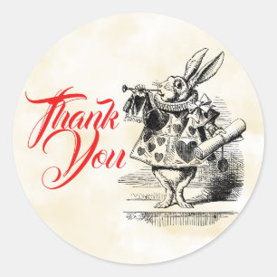 Adesivos de Favor Alice no País das Maravilhas