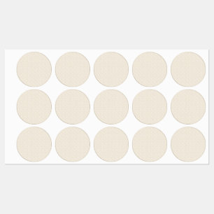 Adesivos de Favor com Textura de Linho Elegante