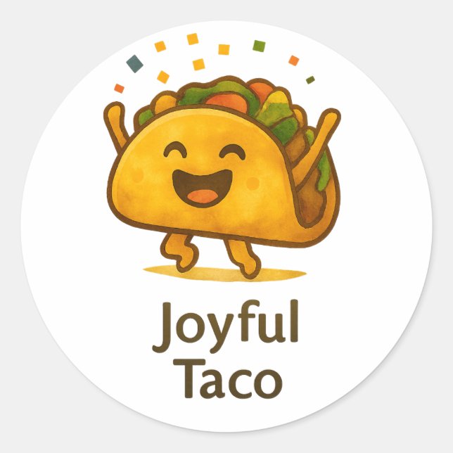 Adesivos de Favor de Festa Taco Fiesta Envelope Fo (Frente)