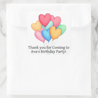 Adesivos de favor personalizados festa infantil