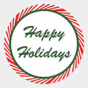 Adesivos De Feriado De Canas De Mineração Peppermi