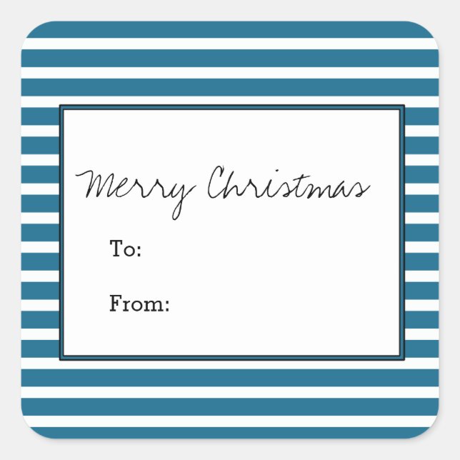 Adesivos de Férias Azuis (Frente)