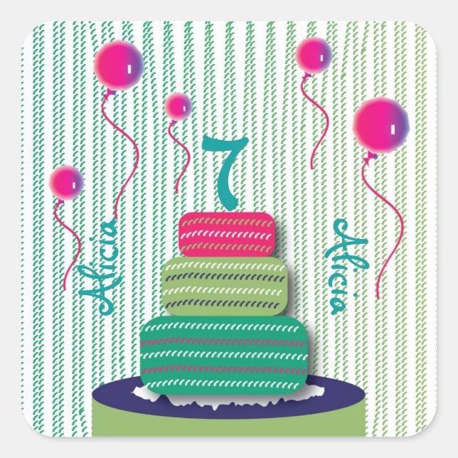 Adesivos de Festa (Frente)