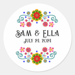 Adesivos de Festa de Casamento - Personalize para 