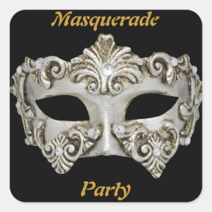 Adesivos de Festa de Mascarada