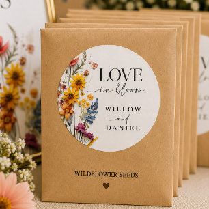Adesivos de Flores Silvestres Pressionadas para Ca