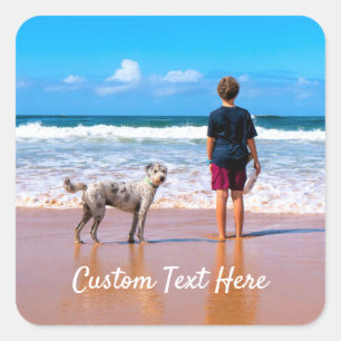 Adesivos de Foto Personalizados com suas Fotos e T