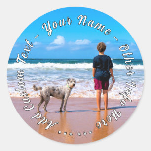 Adesivos de Foto Personalizados do Seu Animal com 