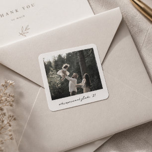 Adesivos de Foto Polaroid Arte Personalizada Vin