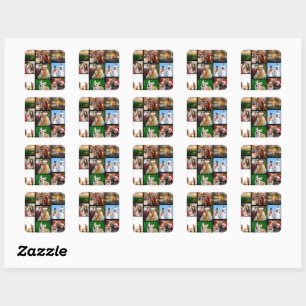 Adesivos de Fotos Personalizadas, 9 Fotos Personal