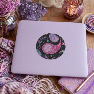 Adesivos de Fundo Paisley