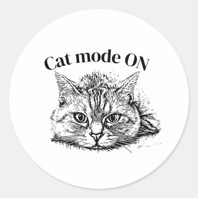Adesivos de Gato (Frente)