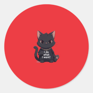 Adesivos de gato preto legal