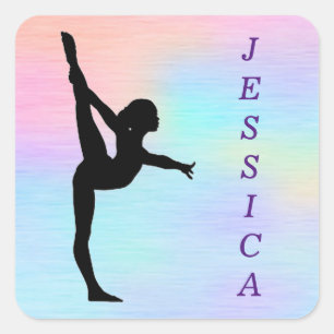 Adesivos de Ginástica para Meninas