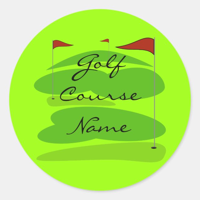 Adesivos de Golfe (Frente)