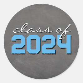 Adesivos de Graduação Quadro-negro Azul Bebê e Bra