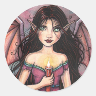 Adesivos de Halloween da Vampira Zelda