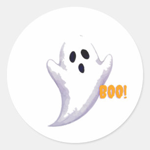 Adesivos de Halloween Fantasma Branco Fantasma A