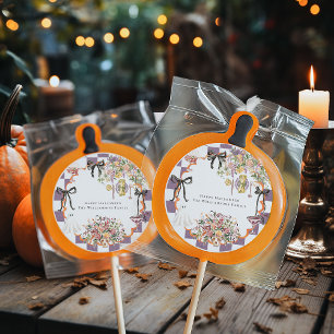 Adesivos de Halloween Vintage Spooky Cottagecore
