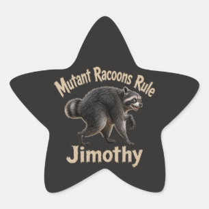Adesivos de Jimothy Racoon