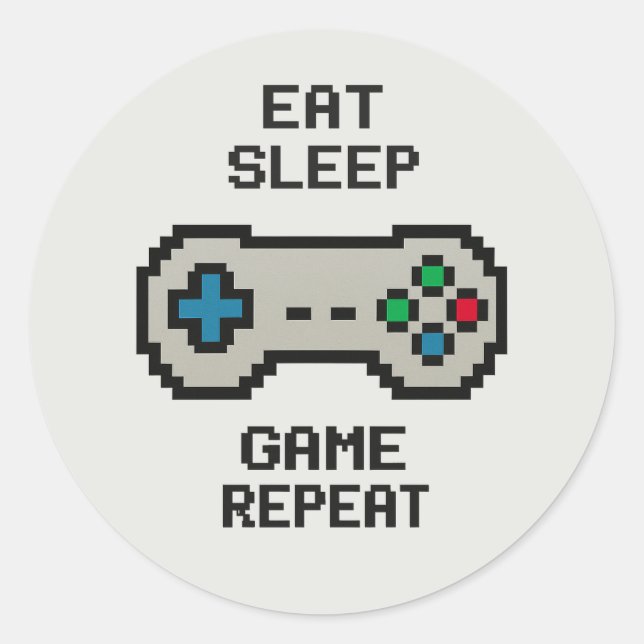 Adesivos de jogos em pixel – divertidos adesivos p (Frente)