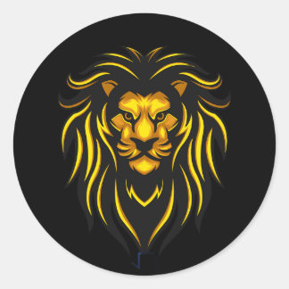 adesivos de leão