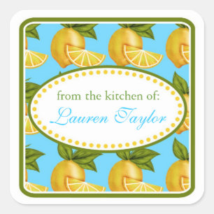 Adesivos de Lemon Kitchen