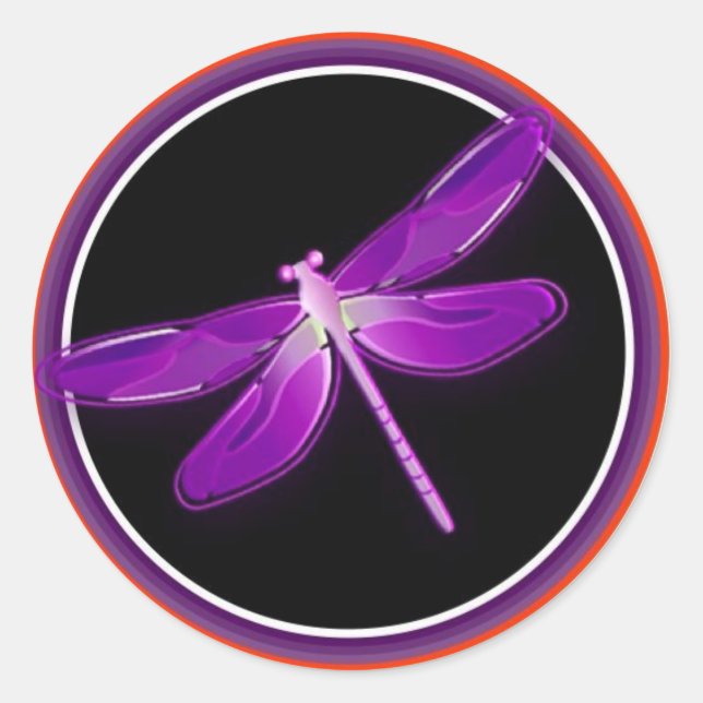 adesivos de libélula (Frente)