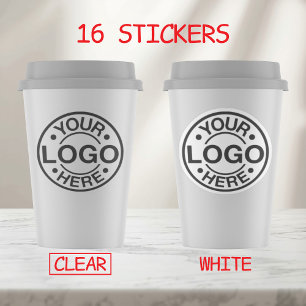 Adesivos de Logo de Círculo Personalizado – 16 Bri