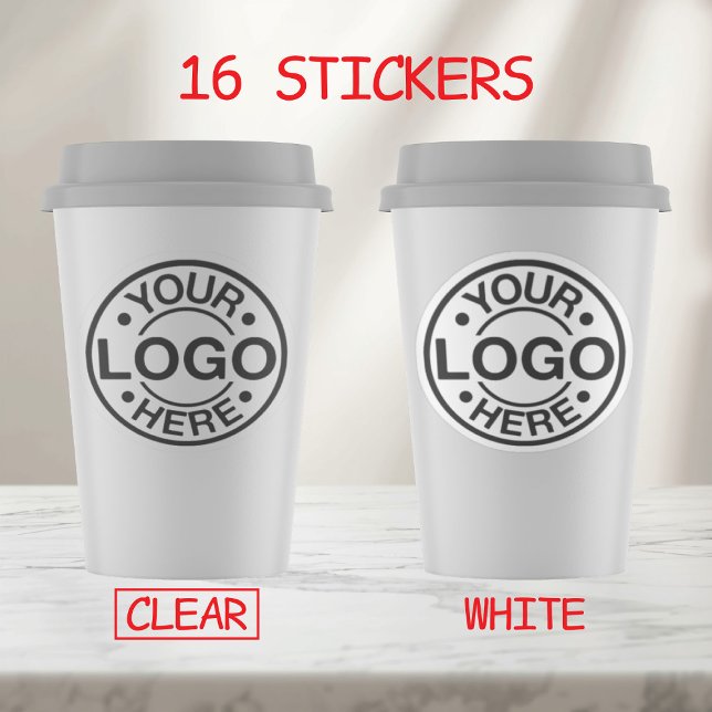 Adesivos de Logo de Círculo Personalizado – 16 Bri (Criador carregado)