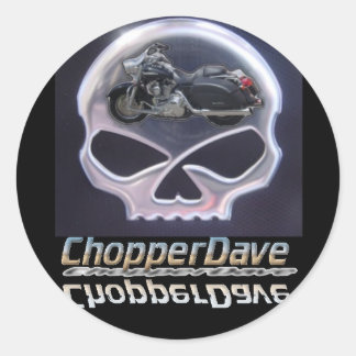 Adesivos de logotipo ChopperDave