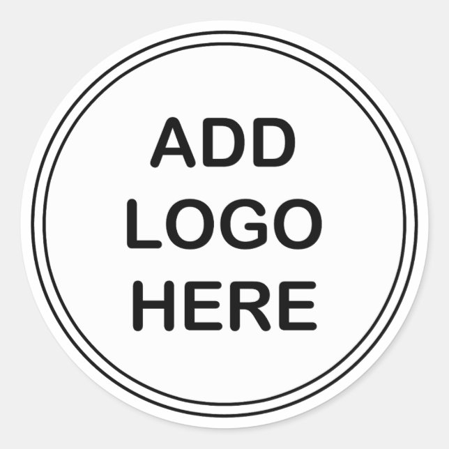 Adesivos de logotipos personalizados para empresas (Frente)