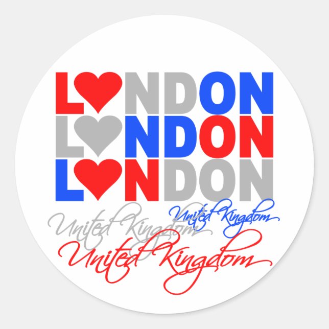 adesivos de Londres (Frente)